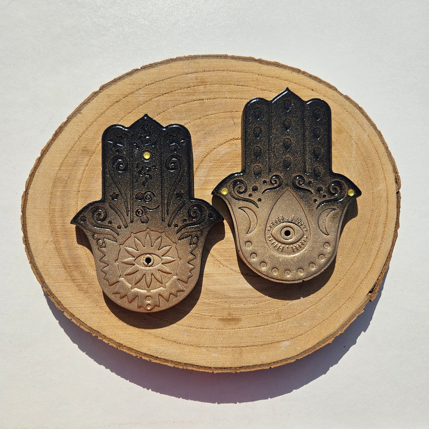 Porta incienso Mano de Fátima