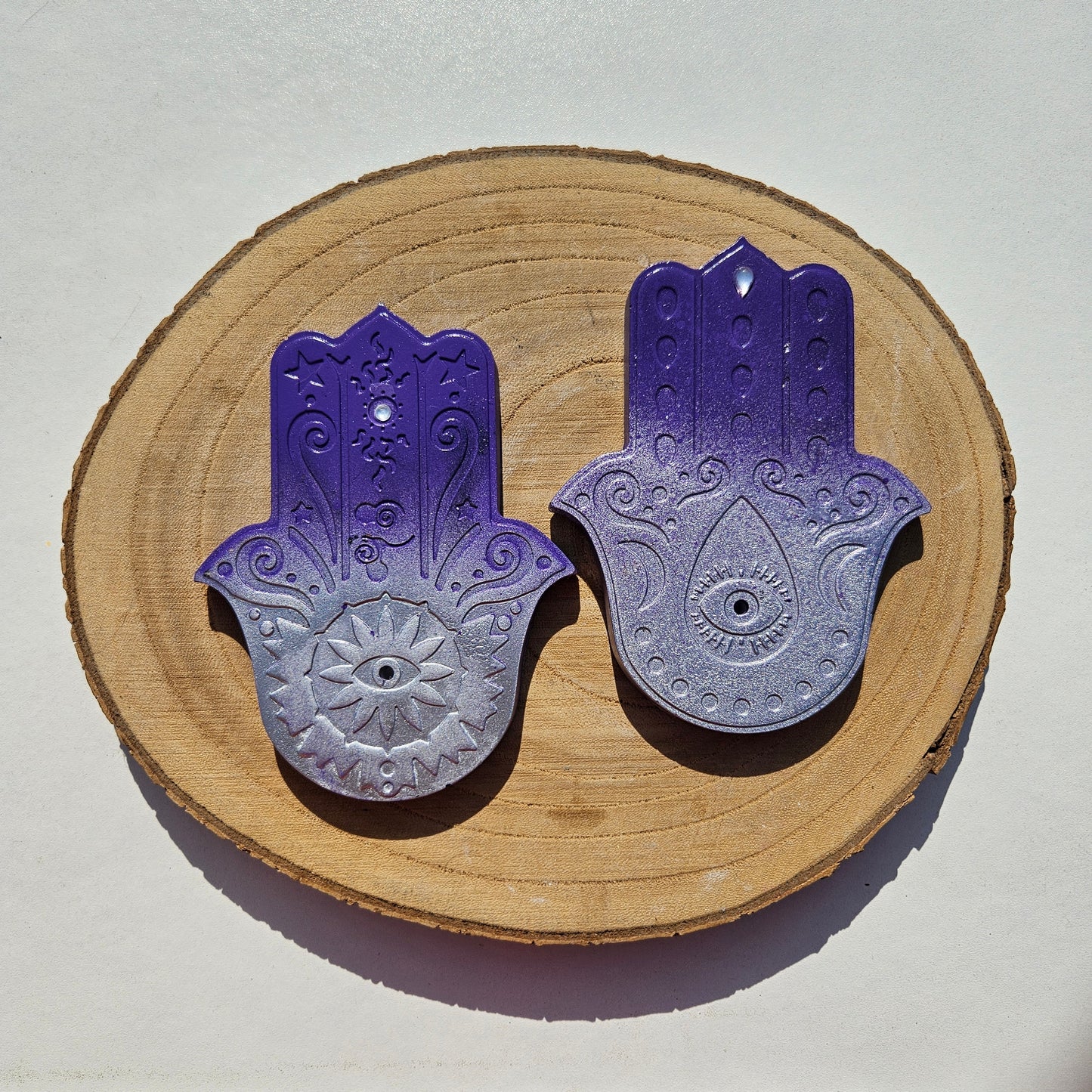 Porta incienso Mano de Fátima