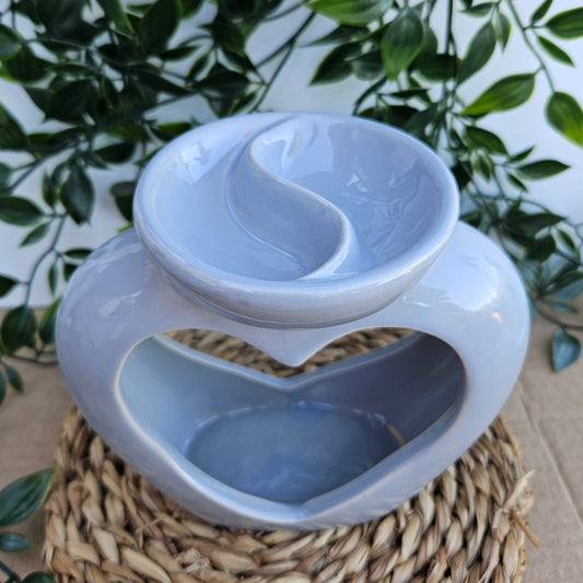 Quemador Corazón Doble