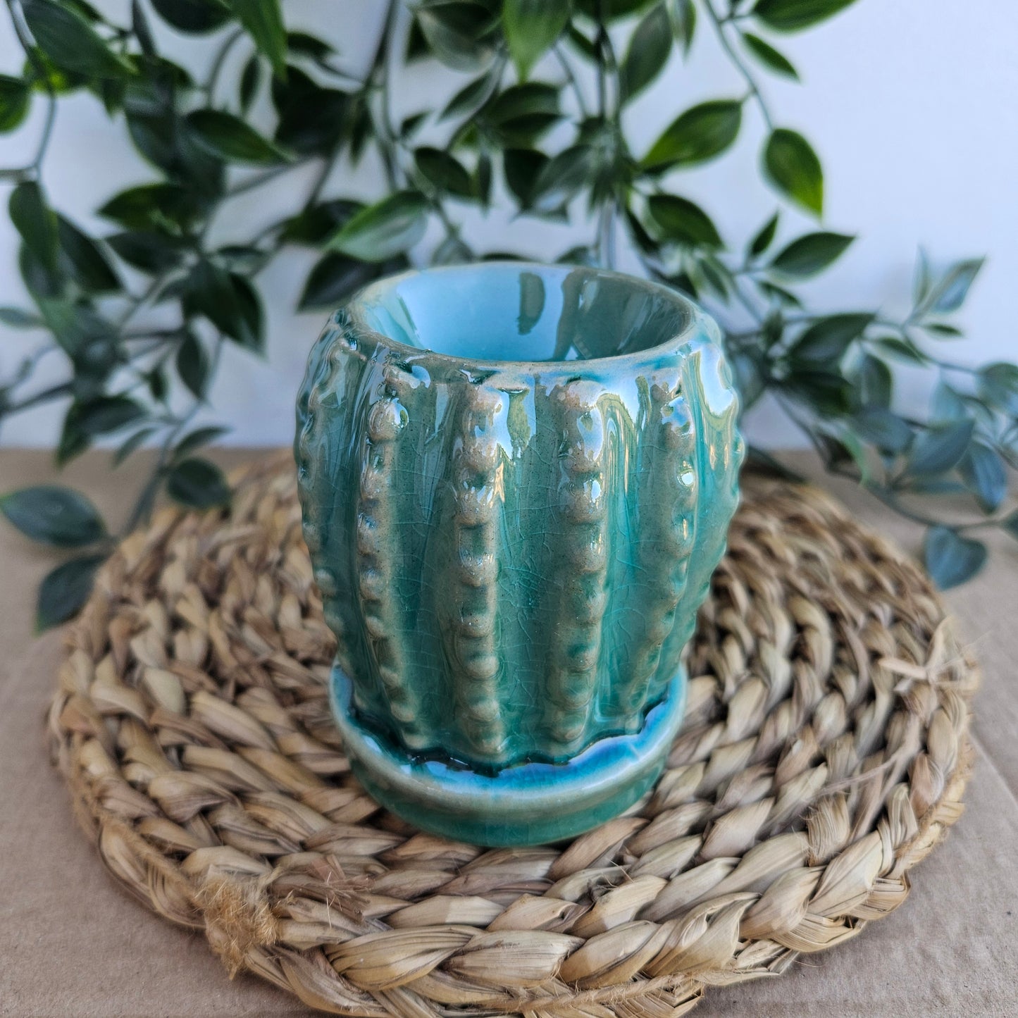 Quemador Cactus Redondo