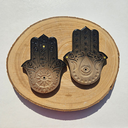 Porta incienso Mano de Fátima