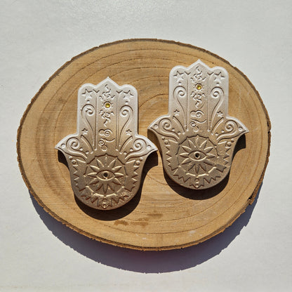 Porta incienso Mano de Fátima