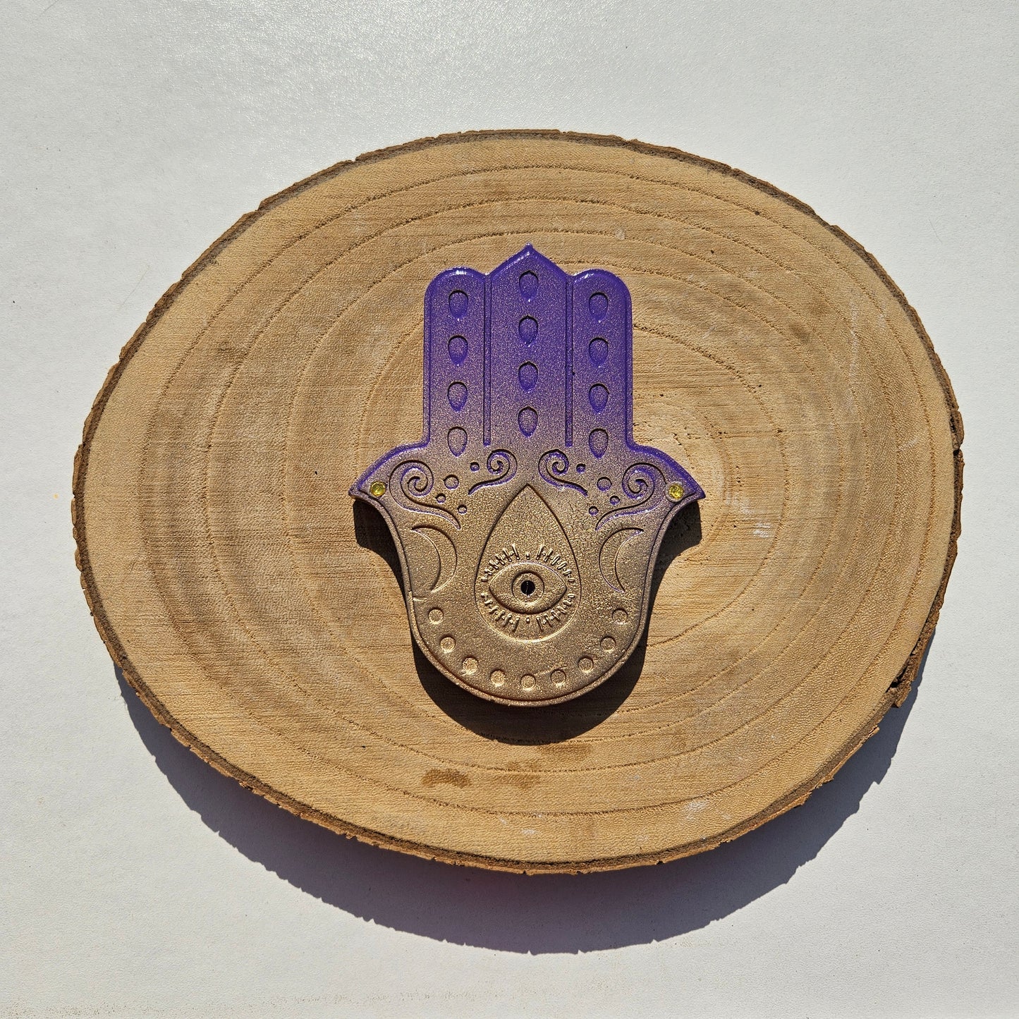 Porta incienso Mano de Fátima