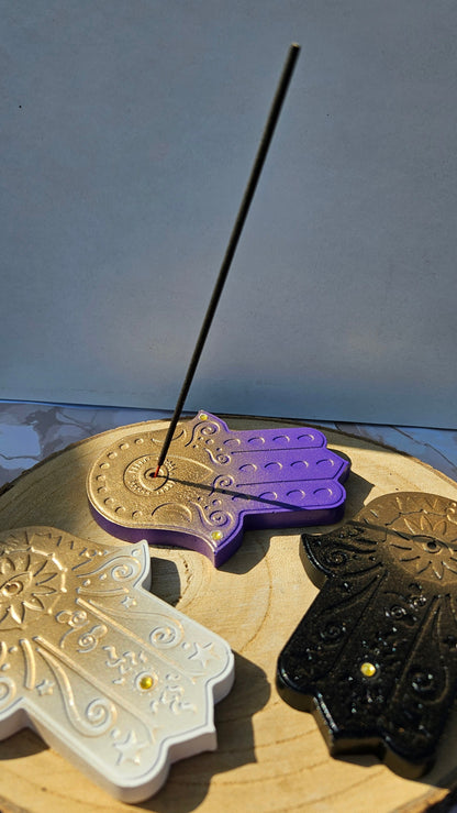 Porta incienso Mano de Fátima