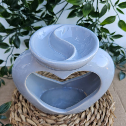 Quemador Corazón Doble