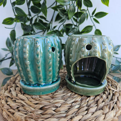 Quemador Cactus Redondo